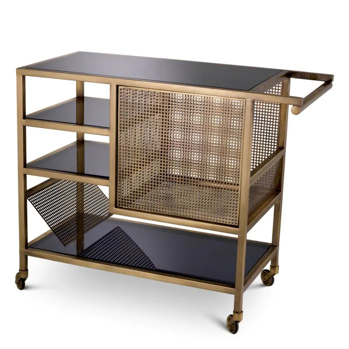 Trolley Sterling vintage brass finish