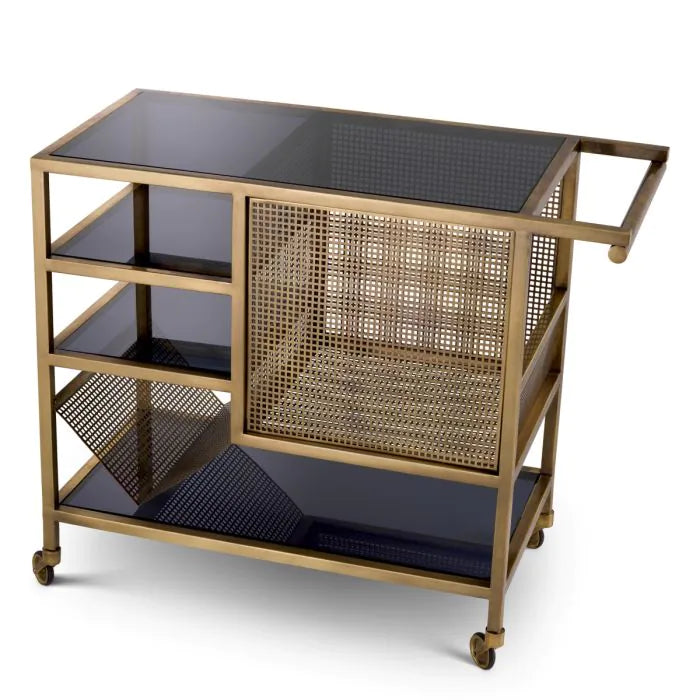 Trolley Sterling vintage brass finish
