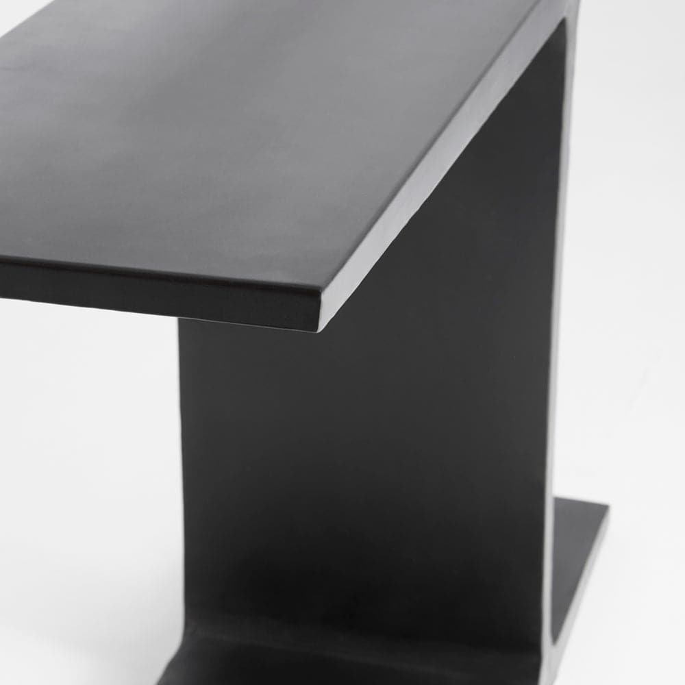 Anvil Console Table - Black-Cyan Design-CYAN-11615-Console Tables-4-France and Son