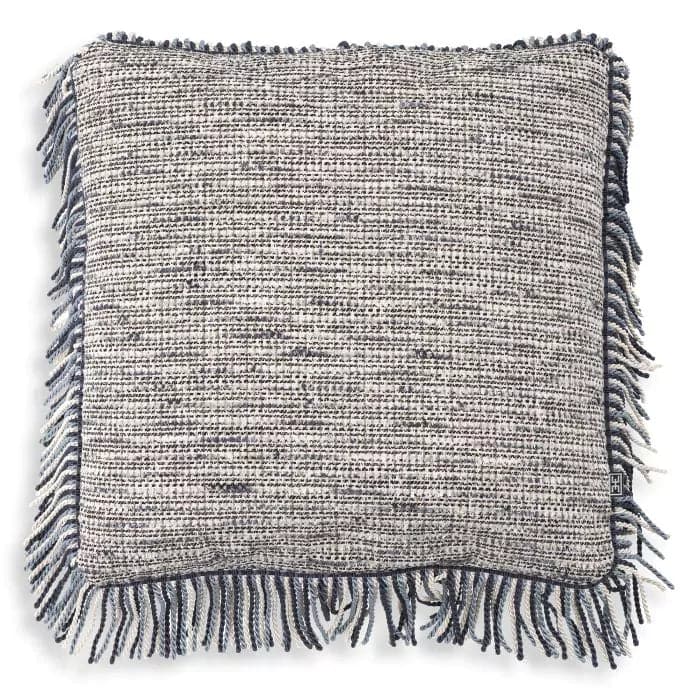 Cushion Dupre-Eichholtz-EICHHOLTZ-116322-PillowsMademoiselle Blue | Blue Fringe-1-France and Son