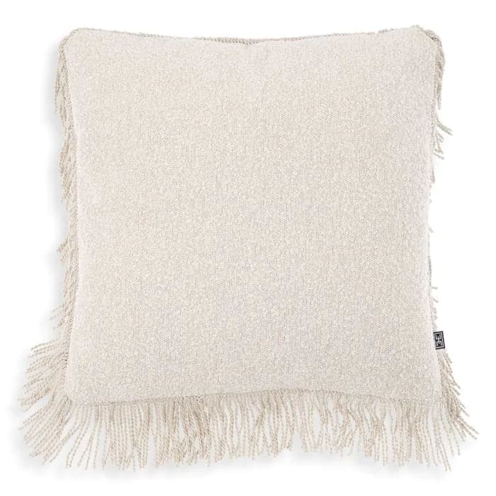 Cushion Dupre-Eichholtz-EICHHOLTZ-116328-PillowsBoucé Cream | Beige Fringe-3-France and Son