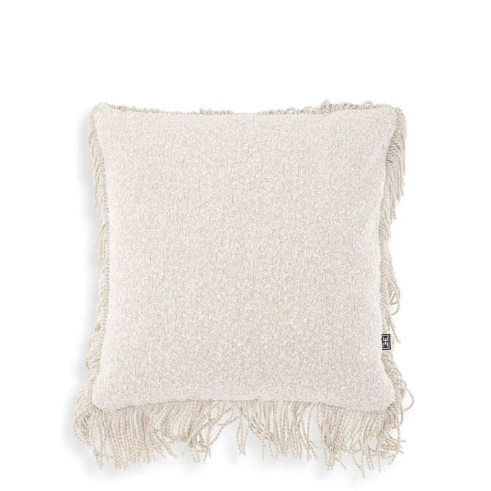 Cushion Dupre-Eichholtz-EICHHOLTZ-116329-PillowsBoucé Cream | Cream Fringe-Small-6-France and Son