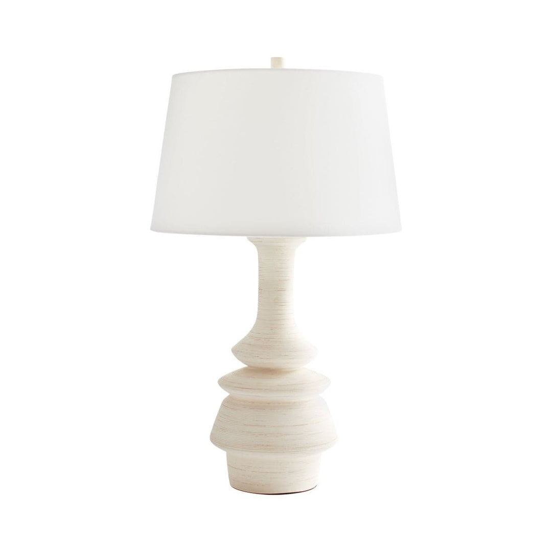 Barcelona Table Lamp Designed by J. Kent Martin - White-Cyan Design-CYAN-11633-Table Lamps-1-France and Son