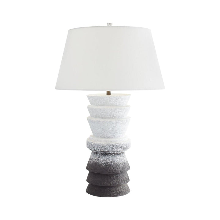 Rhodes Table Lamp Designed by J. Kent Martin - Grey Ombre-Cyan Design-CYAN-11634-Table Lamps-1-France and Son