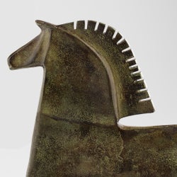 Etruscan Steed|Verd-Lg-Cyan Design-CYAN-11669-Decorative ObjectsSmall-8-France and Son