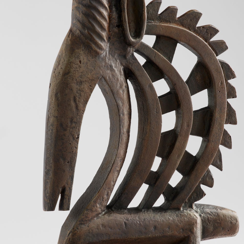 Chi Wara Sculpture |Rustic-Cyan Design-CYAN-11671-Decorative ObjectsAntelope-2-France and Son