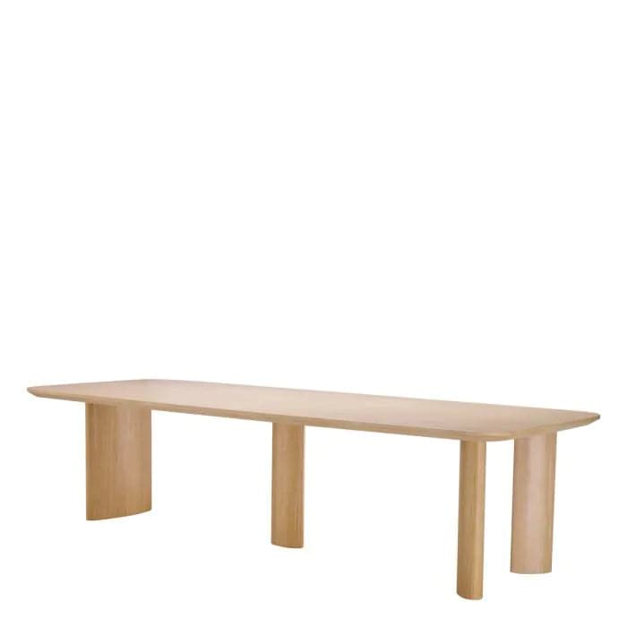 Dining Table Harmonie L-Eichholtz-EICHHOLTZ-116920-Dining TablesNatural Oak veneer-2-France and Son