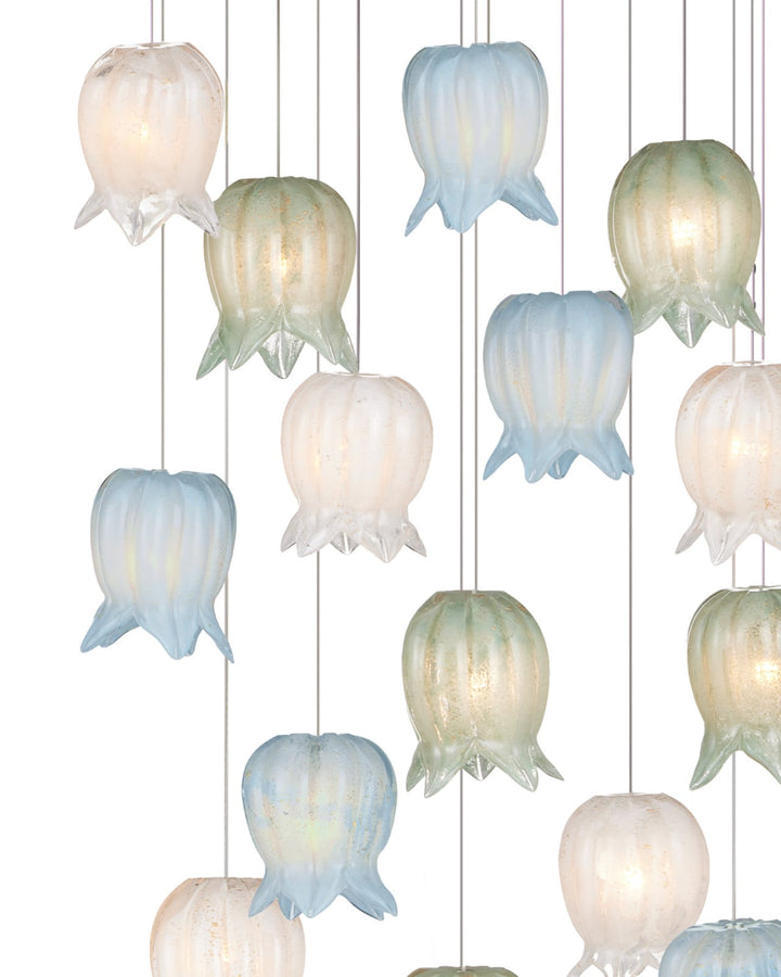 Pendants:Multi Polpo Misto 15-Light Round Multi-Drop Pendant