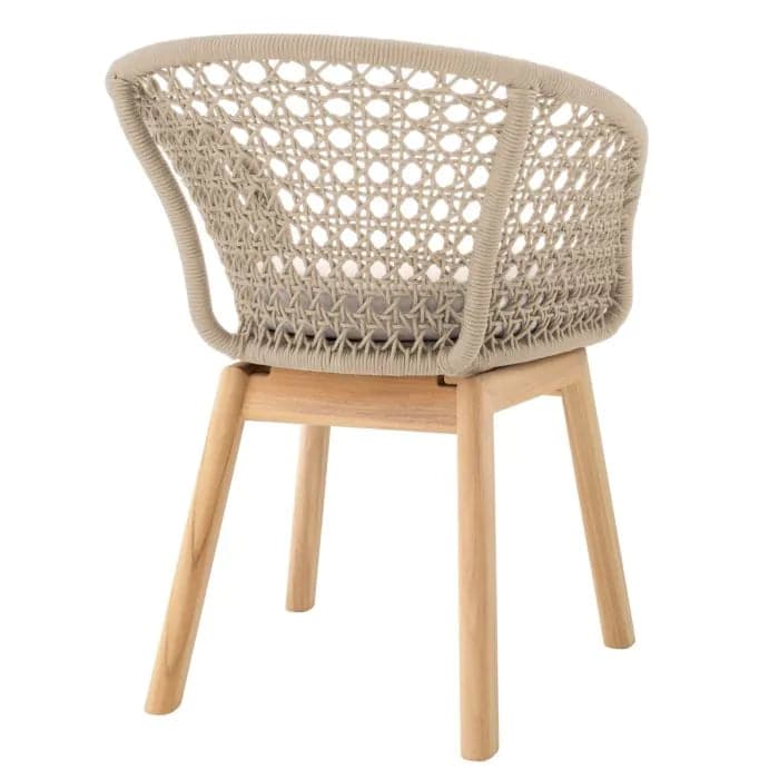 Outdoor Dining Chair Trinity-Eichholtz-EICHHOLTZ-117014-Outdoor Dining ChairsNatural with Cream Rope-3-France and Son