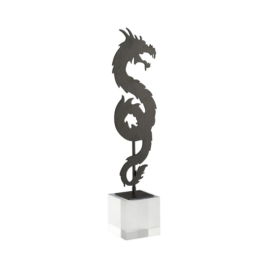 Shenron Dragon - Black-Cyan Design-CYAN-11704-Decorative ObjectsTall-5-France and Son