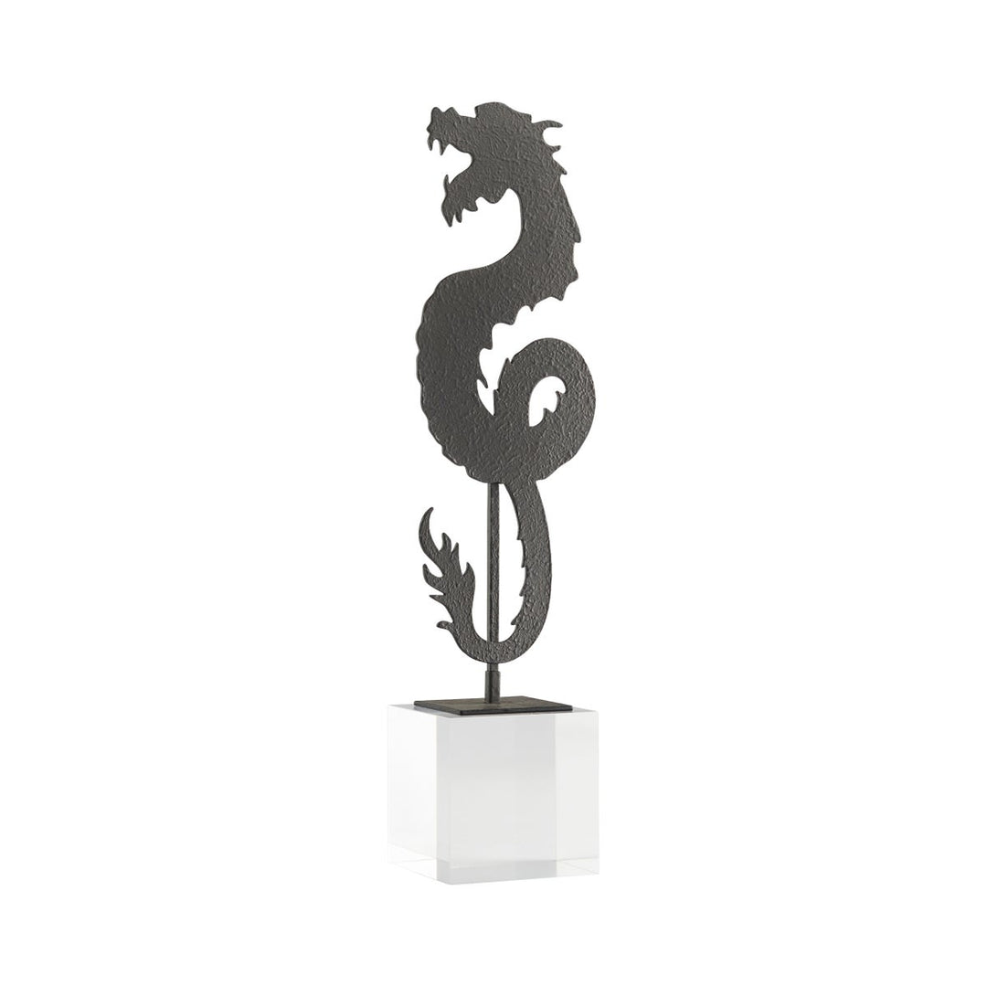 Shenron Dragon - Black-Cyan Design-CYAN-11705-Decorative ObjectsShort-6-France and Son