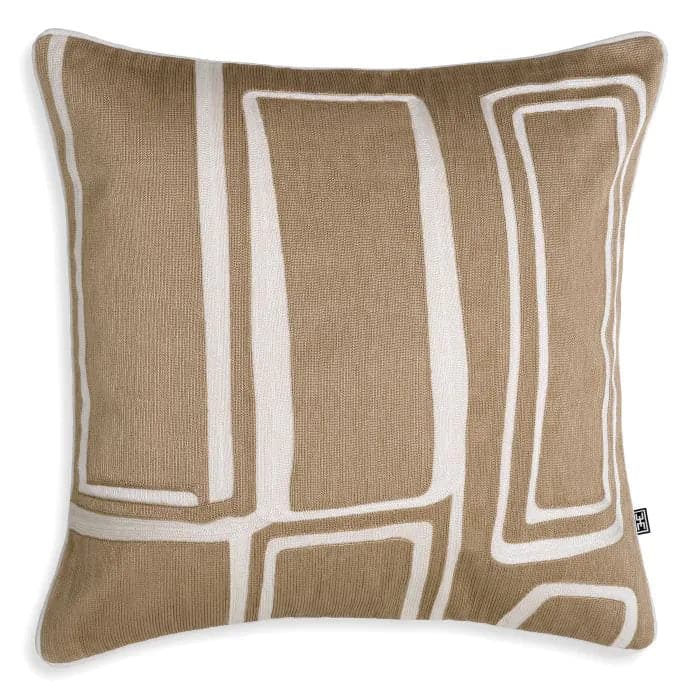 Cushion Ribeira-Eichholtz-EICHHOLTZ-117060-PillowsBeige & White-5-France and Son