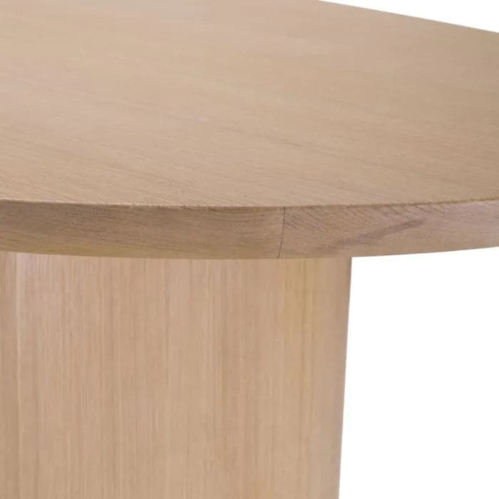 Dining Table Lindner natural oak veneer-Eichholtz-EICHHOLTZ-117182-Dining TablesNatural oak veneer-3-France and Son