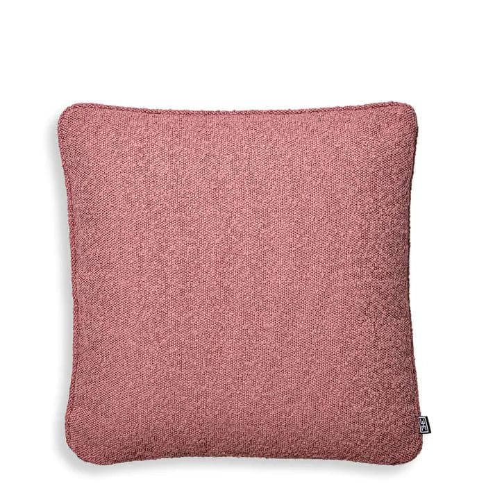 Cushion Bouclé-Eichholtz-EICHHOLTZ-117277-PillowsBouclé Rose-Small-8-France and Son