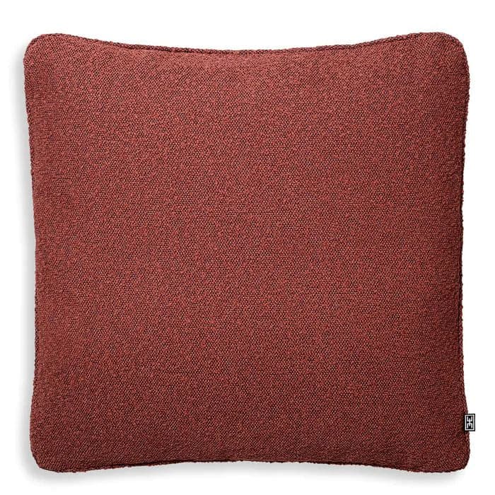 Cushion Bouclé-Eichholtz-EICHHOLTZ-117278-PillowsBouclé Rouge-Large-5-France and Son