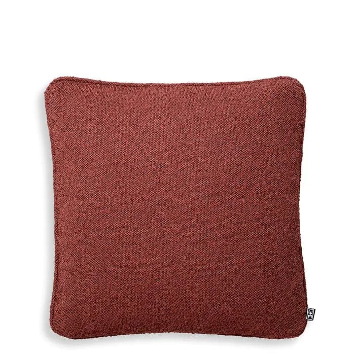 Cushion Bouclé-Eichholtz-EICHHOLTZ-117279-PillowsBouclé Rouge-Small-9-France and Son