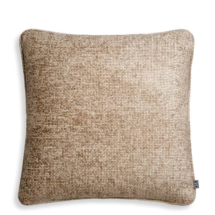 Cushion Lyssa Square-Eichholtz-EICHHOLTZ-117283-PillowsLyssa Sand-Small-4-France and Son