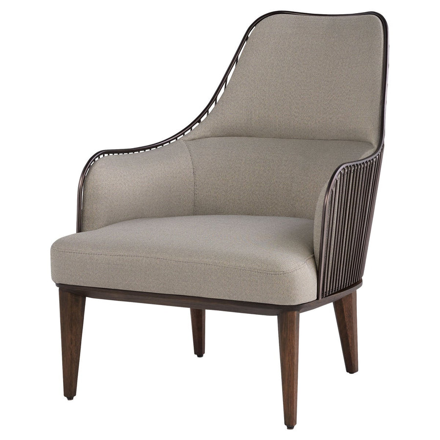 Ayla Chair-Cyan Design-CYAN-11731-Lounge ChairsTaupe And Grey Basket Weave-1-France and Son