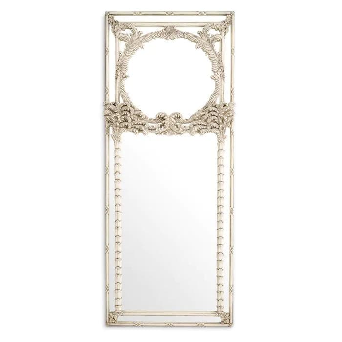 Mirror Le Royal-Eichholtz-EICHHOLTZ-117358-Mirrorsantique white finish-5-France and Son