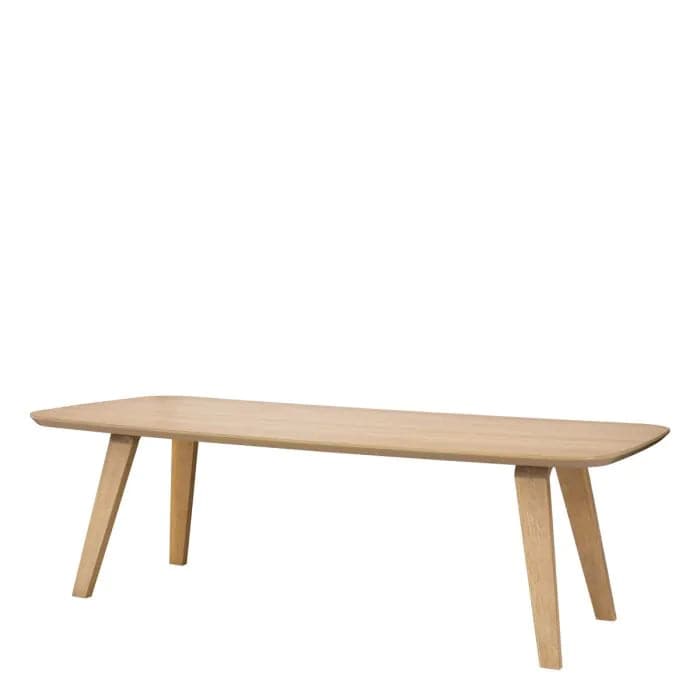 Dining Table Glover natural oak veneer-Eichholtz-EICHHOLTZ-117388-Dining Tables-1-France and Son