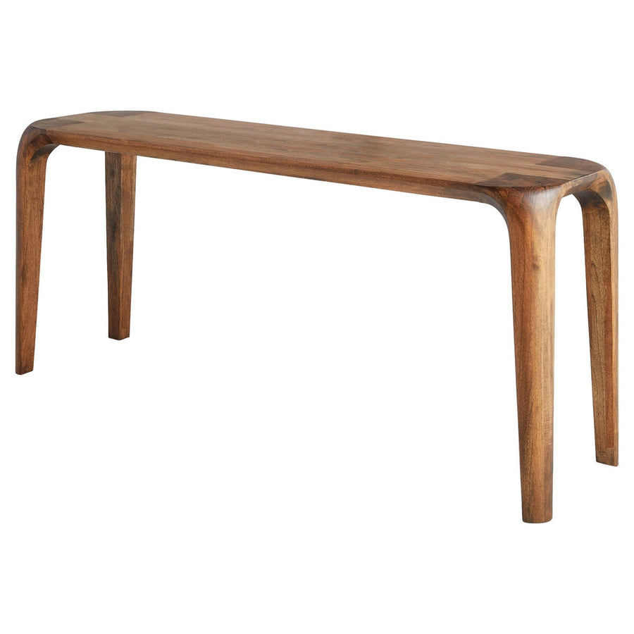 Nature Console Table-Cyan Design-CYAN-11740-Console TablesMedium Brown-1-France and Son