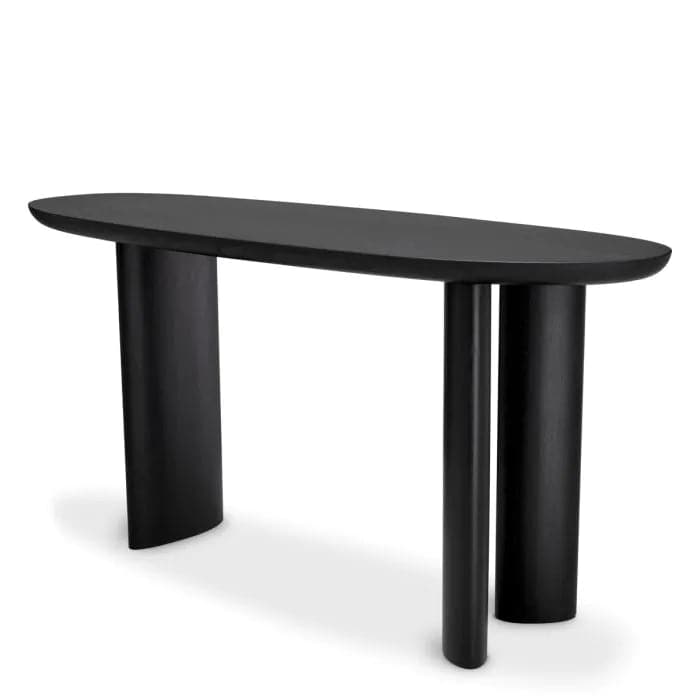 Console Table Lindner-Eichholtz-EICHHOLTZ-117468-Console TablesBlack veneer-4-France and Son