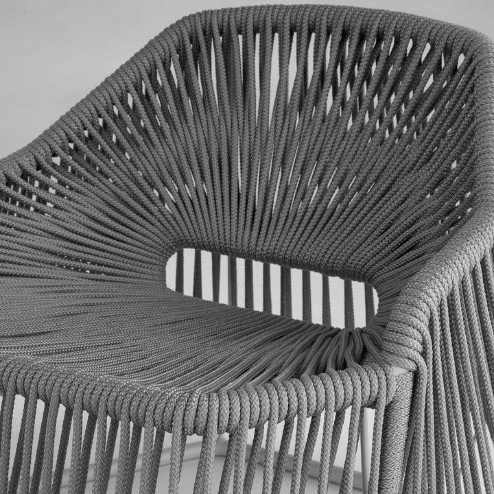 Hexagon Chair-Cyan Design-CYAN-11754-Outdoor Lounge ChairsBeige-6-France and Son