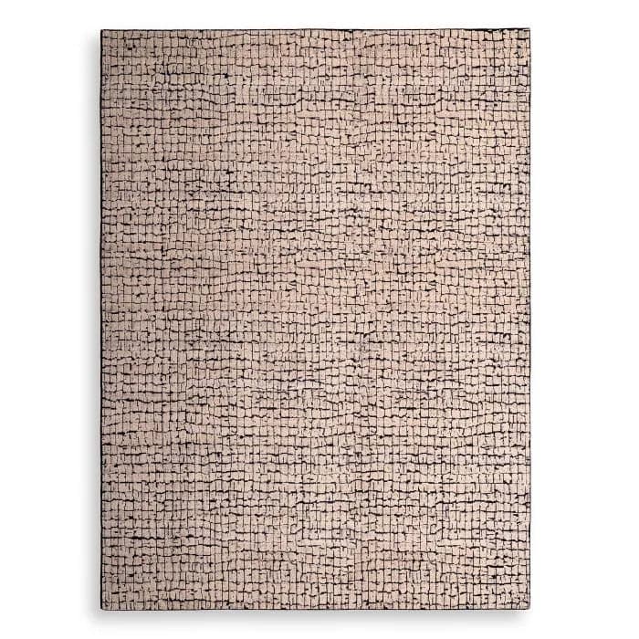 Carpet Nirvana black ivory 300 x 400 cm-Eichholtz-EICHHOLTZ-117587-Rugs-1-France and Son