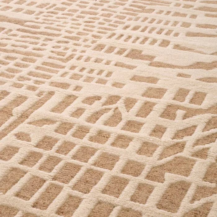 Carpet Elyn ivory camel 300 x 400 cm-Eichholtz-EICHHOLTZ-117591-Rugs-2-France and Son