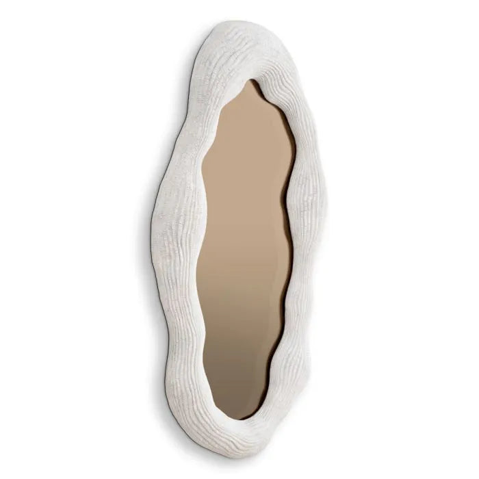 Mirror Genta L white finish