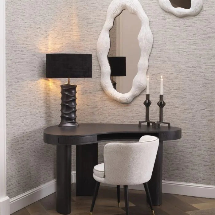 Mirror Genta L white finish