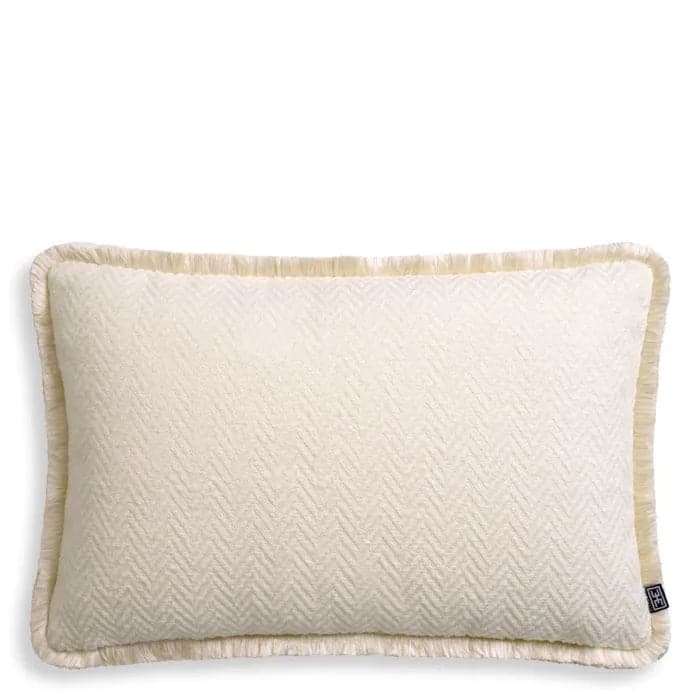 Cushion Kauai Rectangular-Eichholtz-EICHHOLTZ-117857-PillowsCream-2-France and Son