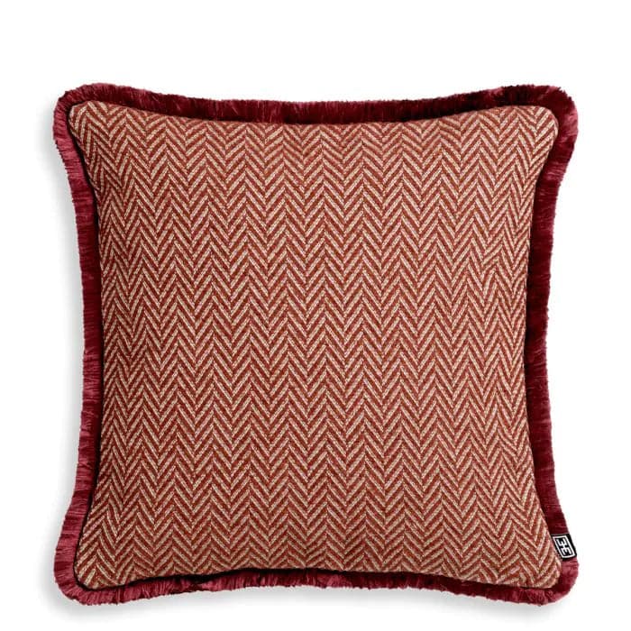 Cushion Kauai Square-Eichholtz-EICHHOLTZ-117858-PillowsRed-Small-6-France and Son