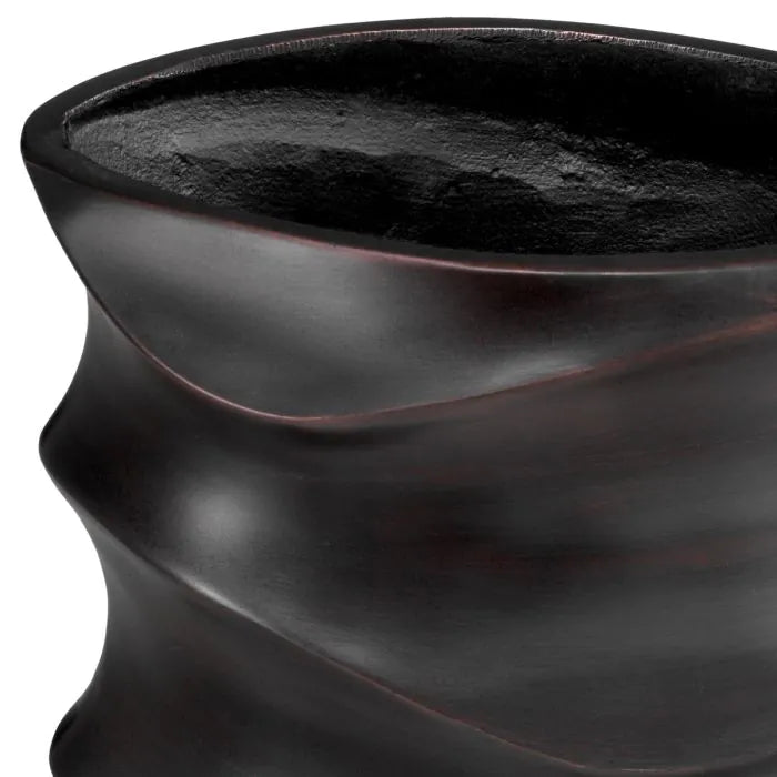 Vase Rapho bronze finish