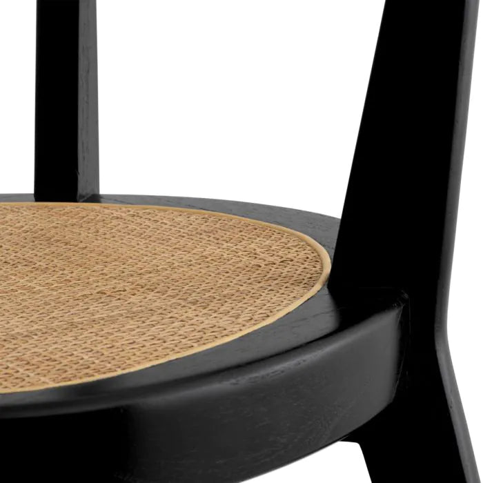 Dining Chair Alvear classic black finish