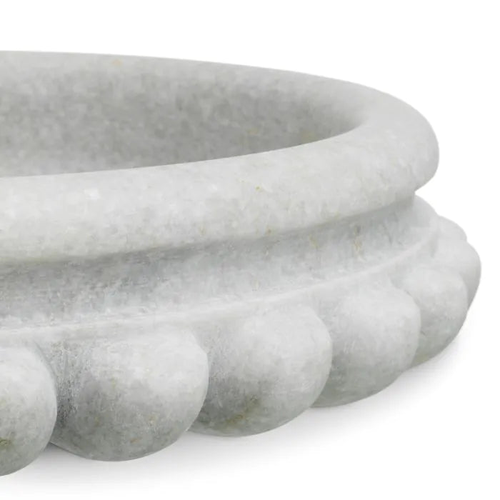 Bowl Yerba white marble