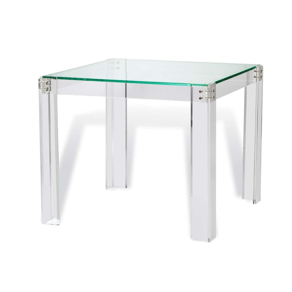 Game Tables Odette Game Table - Clear
