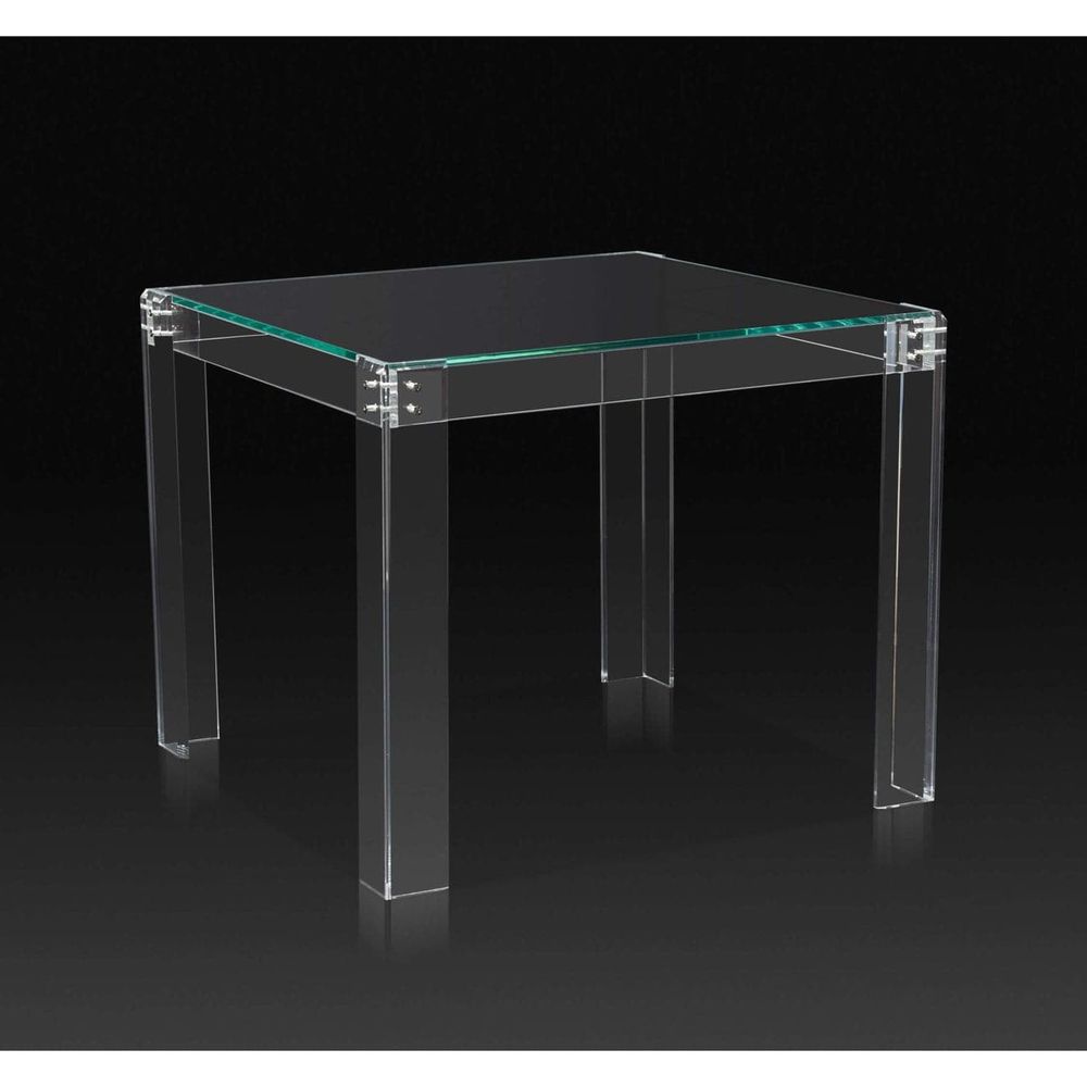 Game Tables Odette Game Table - Clear