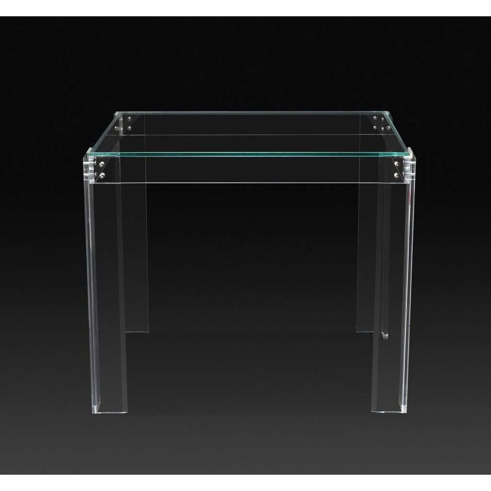 Game Tables Odette Game Table - Clear