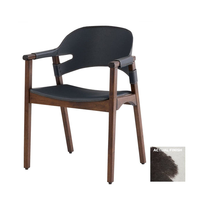 Boss Chair-Cyan Design-CYAN-11811-Dining ChairsBlack hair-on-hide-8-France and Son