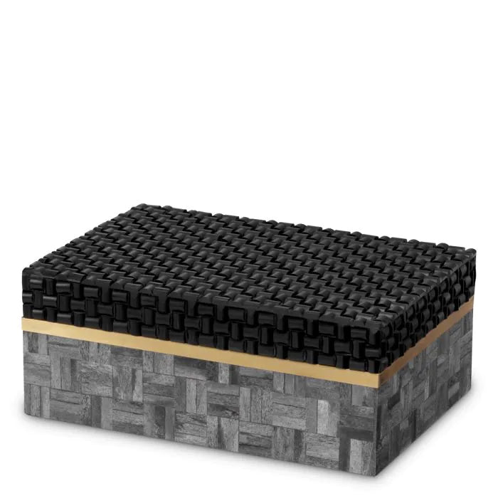 Box Seaside S black grey