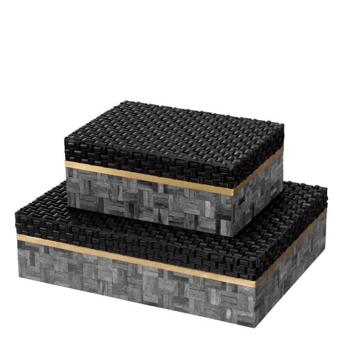 Box Seaside S black grey