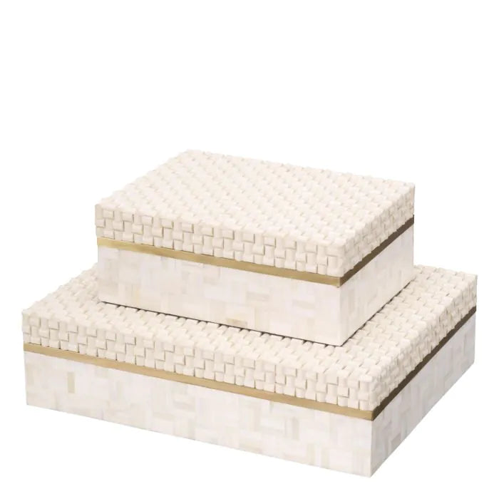 Box Seaside S white cream