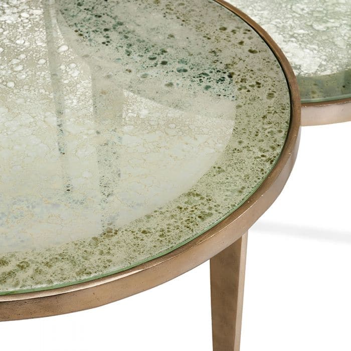 Coffee Tables Cove Circular Bunching Tables - Brass