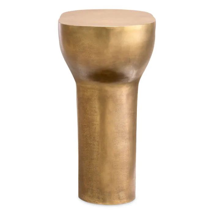 Side Table Cremona antique brass finish