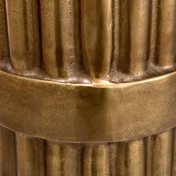 Side Table Padua L antique brass finish