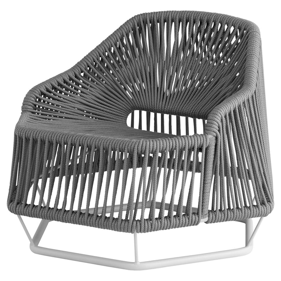 Hexagon Chair-Cyan Design-CYAN-11822-Outdoor Lounge ChairsGrey-1-France and Son