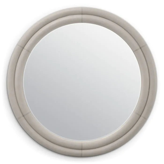 Mirror Bastioni leather look