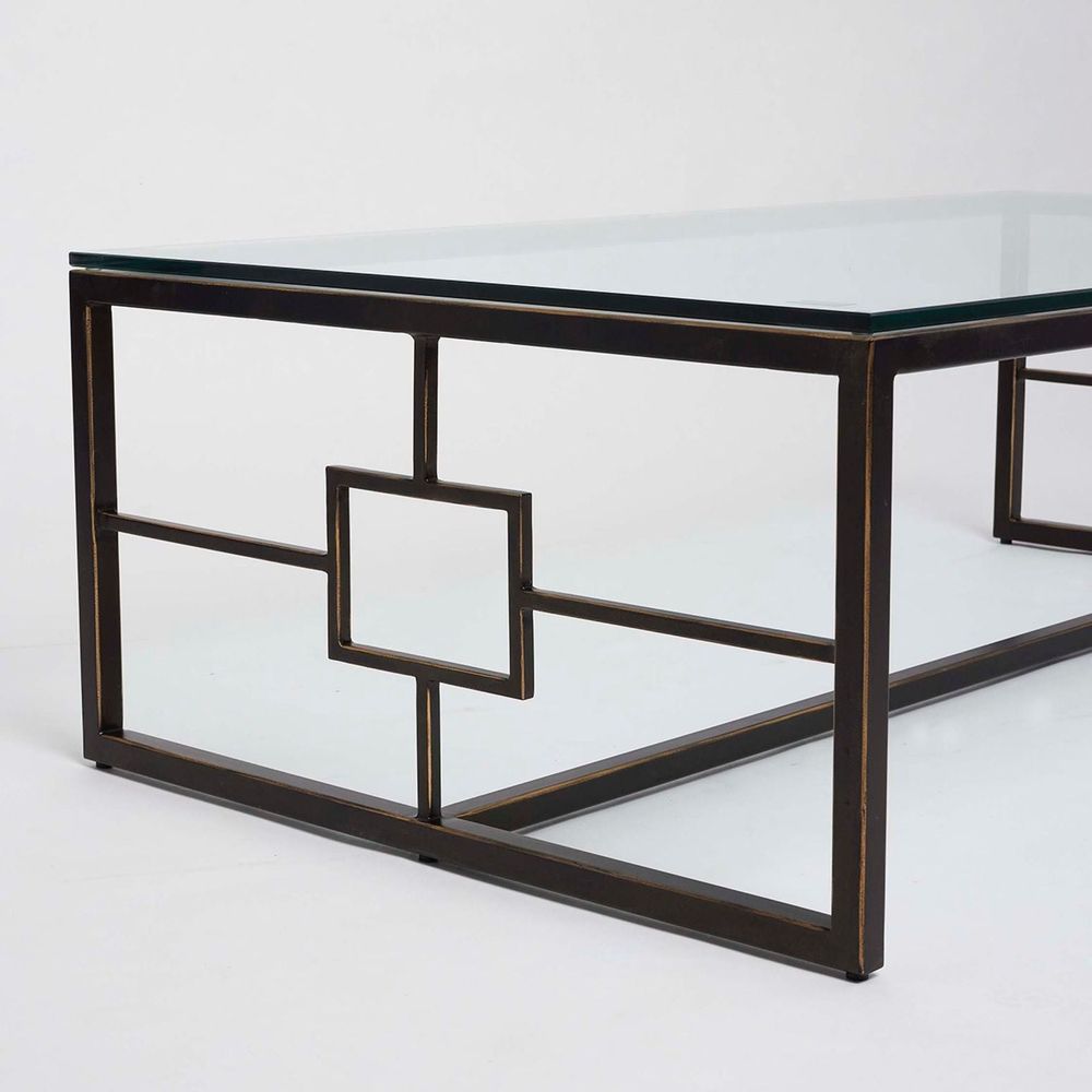 Coffee Tables Somrig Cocktail Table - Gilded Bronze