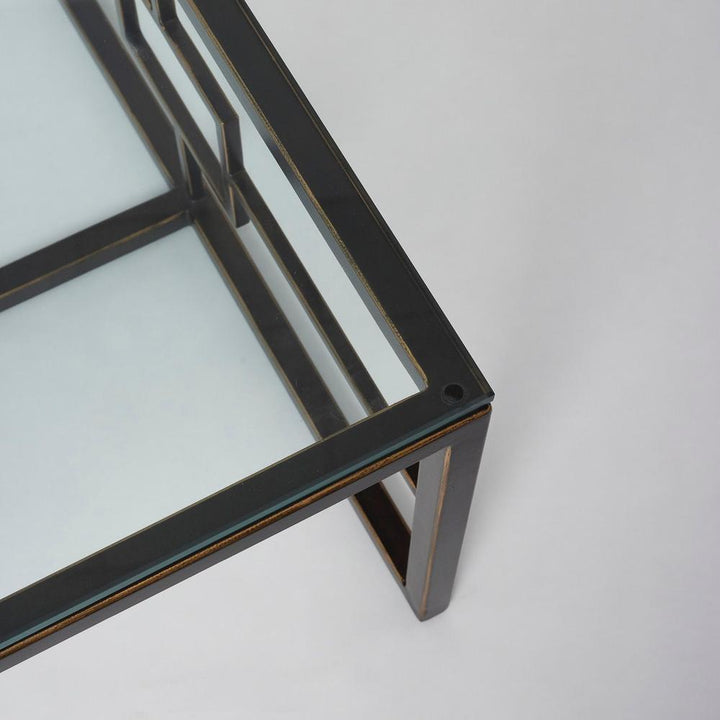 Somrig Cocktail Table - Gilded Bronze